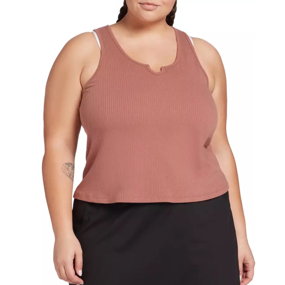 DSG Women's Notch Rib Tank Top
